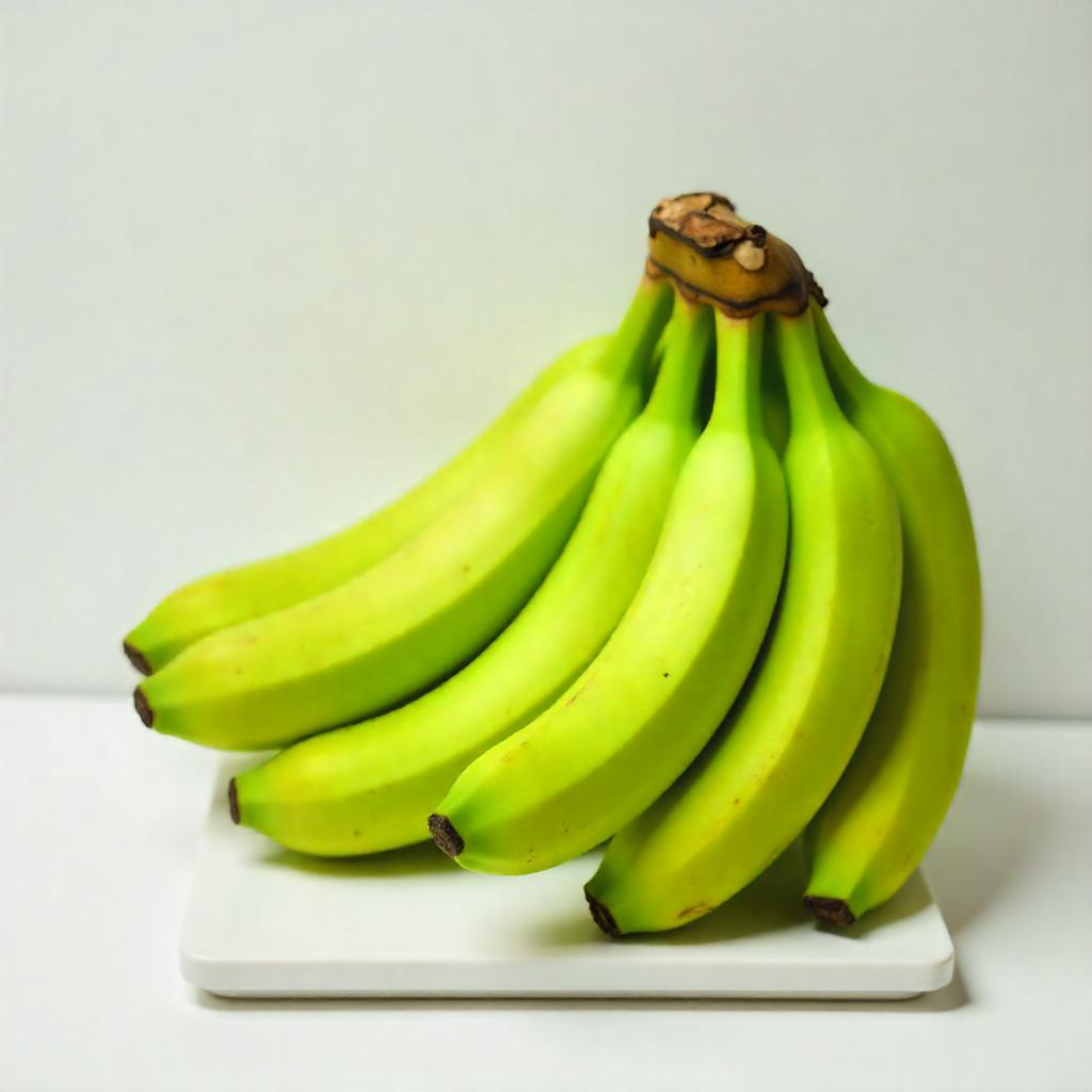 Fresh bananas - harvest ready banana fruits